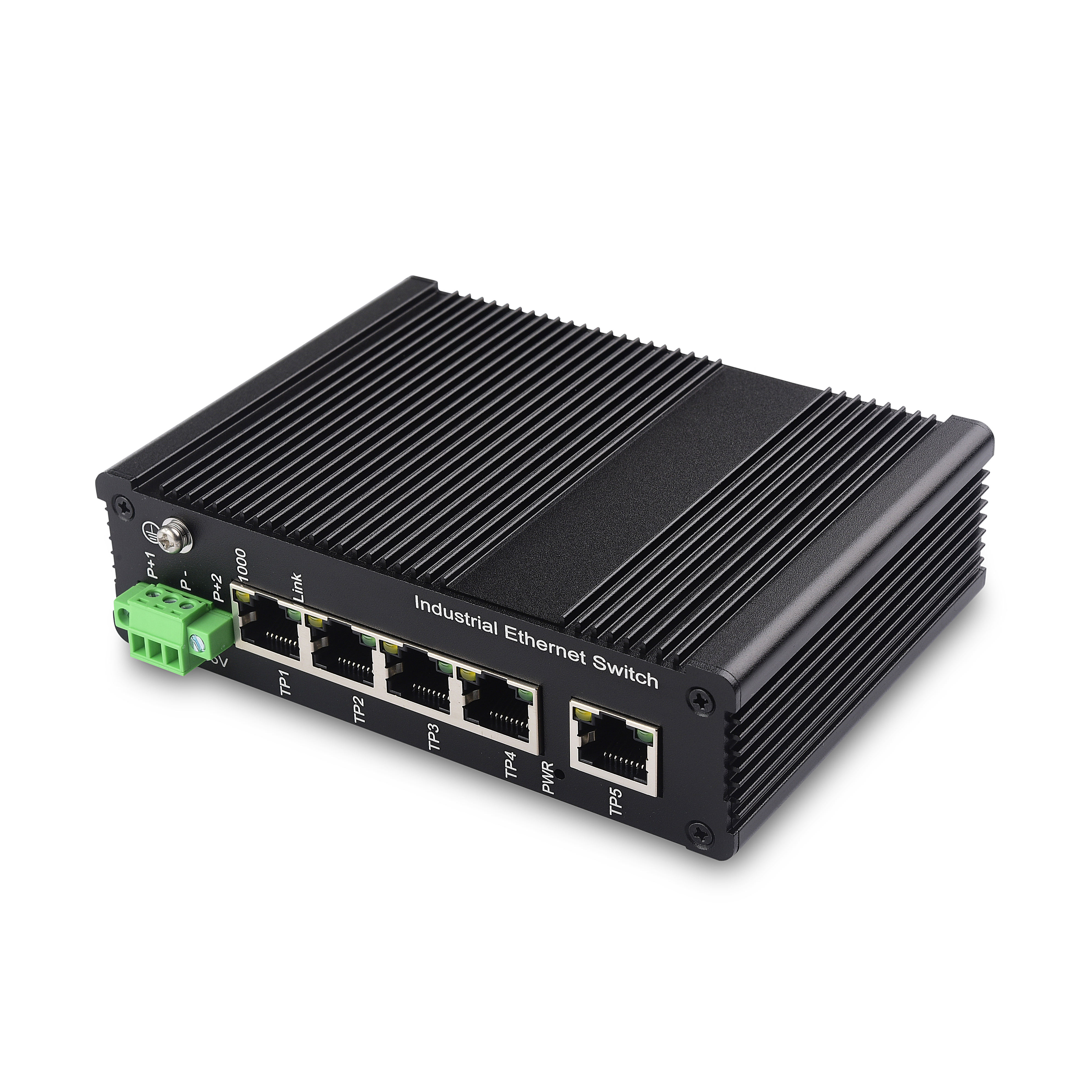 5 Port Industrial Switch Din Rail
